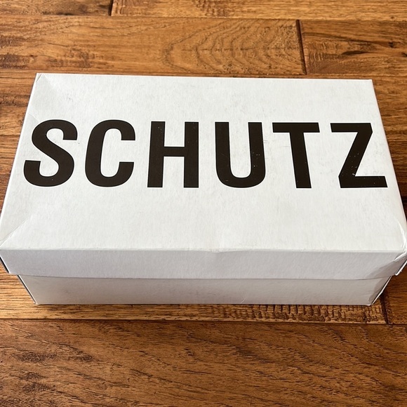 SCHUTZ Olly Block Heel Sandal in Bright Orange Size 10.5 New in Box NIB - Picture 14 of 14